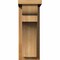 Ekena Millwork Yorktown Rough Sawn Corbel w/Backplate, Western Red Cedar, 6"W x 12"D x 16"H COR06X12X16YOR01RWR - alternate 4